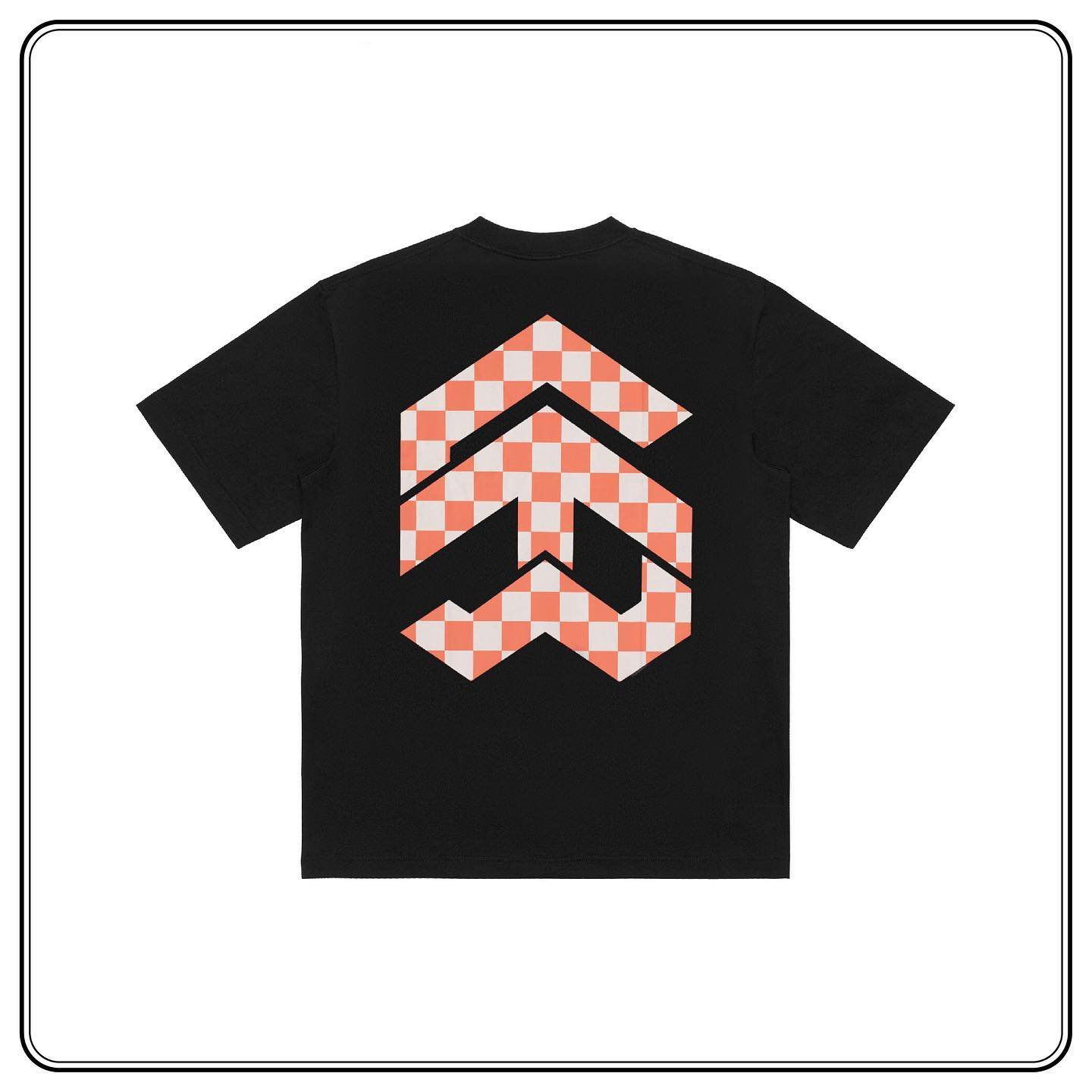  Áo Thun Unisex 5THEWAY® /checkerboard/ NEW TEE™ 