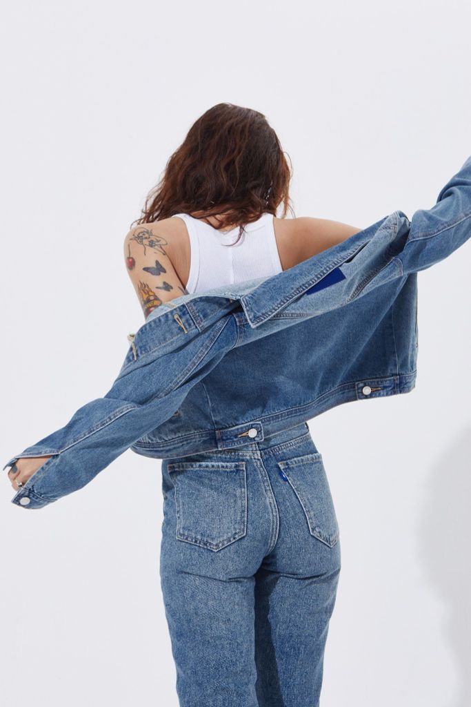  Áo Khoác Nữ TheBlueTshirt Blue Dream Jean Jacket 