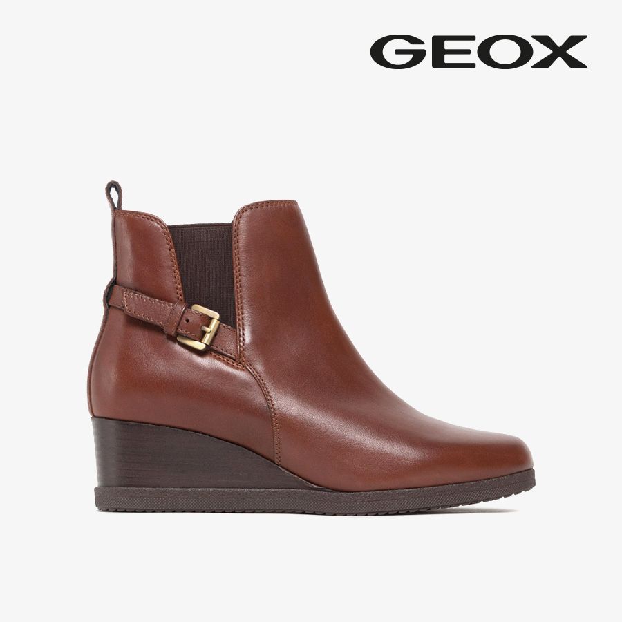  Giày Boots Nữ GEOX D Anylla Wedge C 