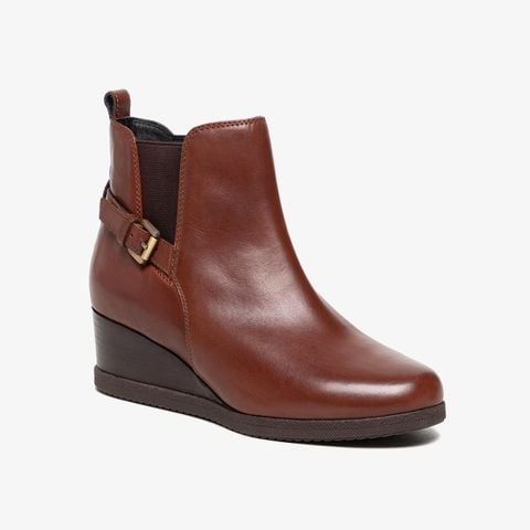  Giày Boots Nữ GEOX D Anylla Wedge C 