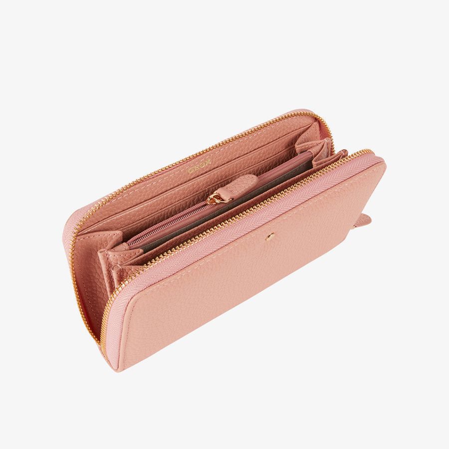  Ví Cầm Tay Nữ Woman Wallet Cow Leather 