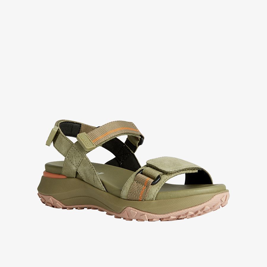  Giày Sandals Nữ GEOX D Sorapis+Grip B 