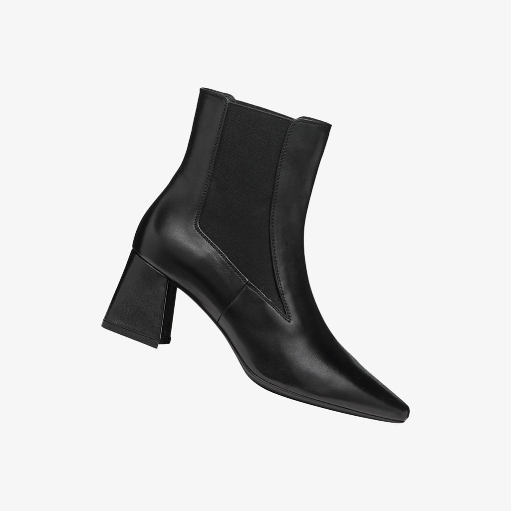  Giày Boots Nữ Geox D Giselda C Nappa Sheep Lea 