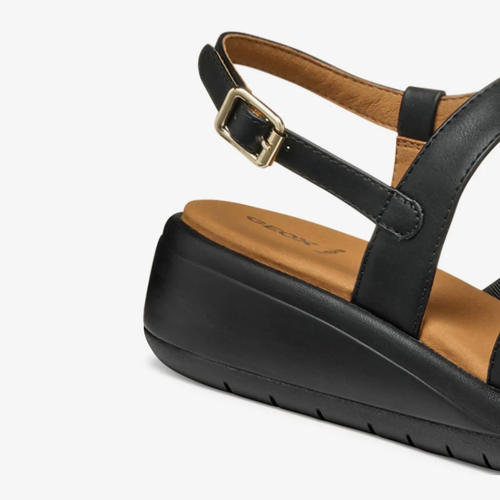  Giày Sandals Nữ GEOX D Meliconia F - Synt.Lea 