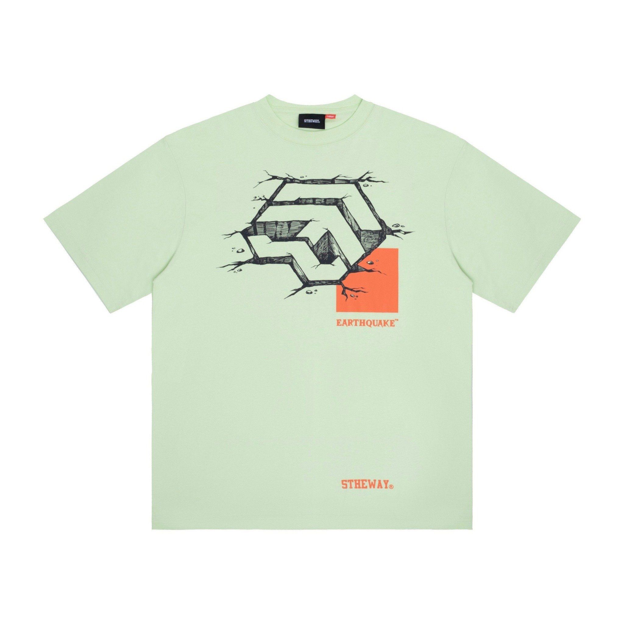  Áo Thun Unisex 5THEWAY® /earthquake/ NEW TEE 