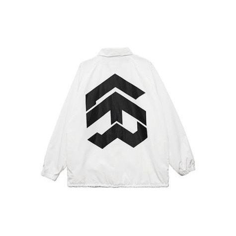  Áo Khoác Unisex 5THEWAY® /solid/ BIG LOGO COACH JACKET 