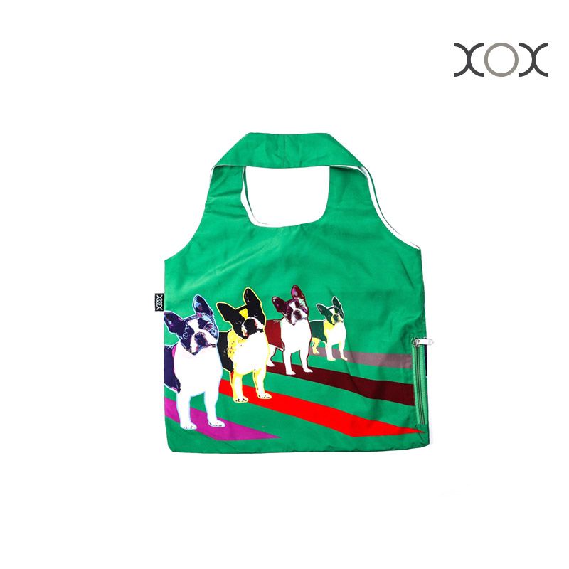  Túi XOX Small 4 Pull Dogs Green 