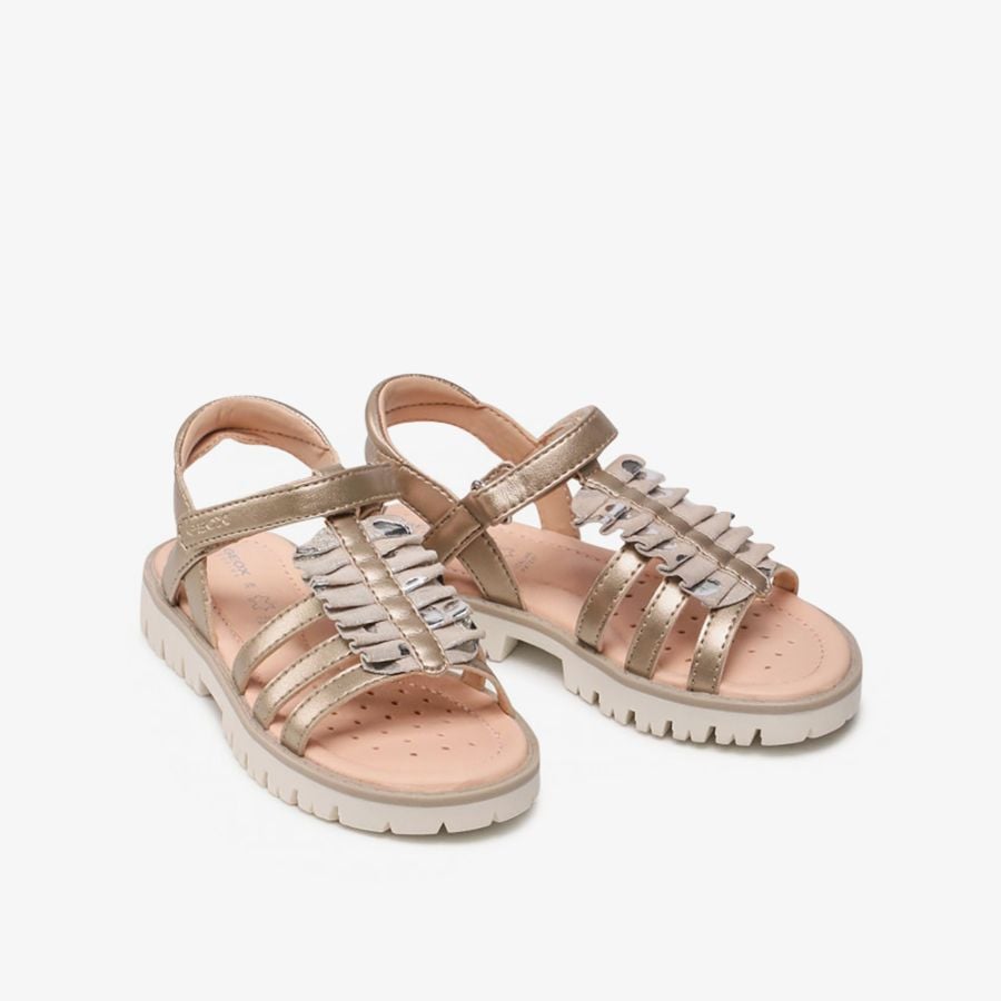  Giày Sandals Bé Gái GEOX J S.Starblush G.C 