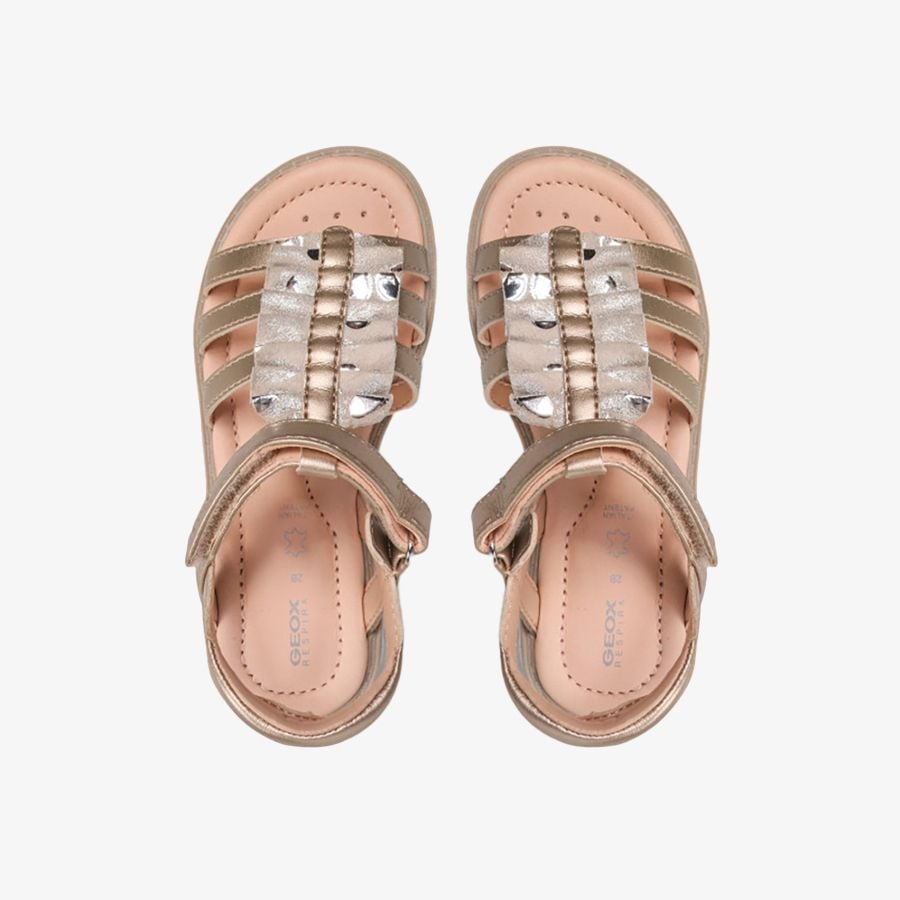  Giày Sandals Bé Gái GEOX J S.Starblush G.C 