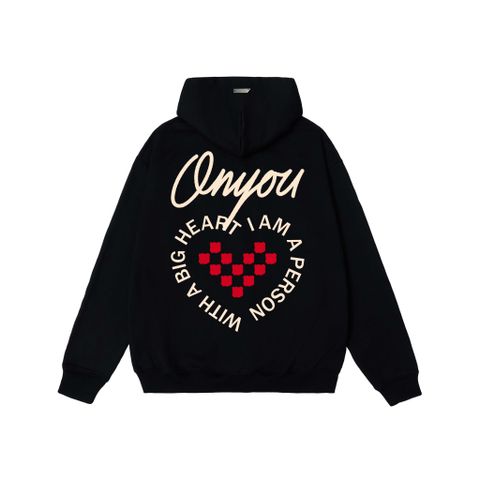  Áo Hoodie Unisex ONYOU Big Heart HD007 