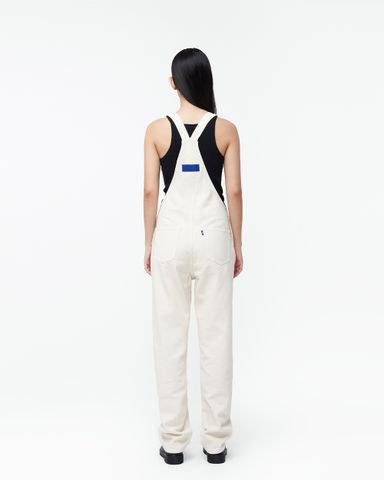  Quần Yếm Nữ TheBlueTshirt The Original Denim Overalls - Off White Vintage 