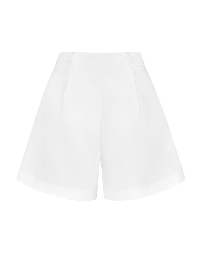  Quần Shorts Nữ DOTTIE Xếp Ly Lưng Cao - Q0324 