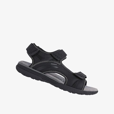  Giày Sandals Nam GEOX U Spherica Ec5 A NBK SY+MESH 