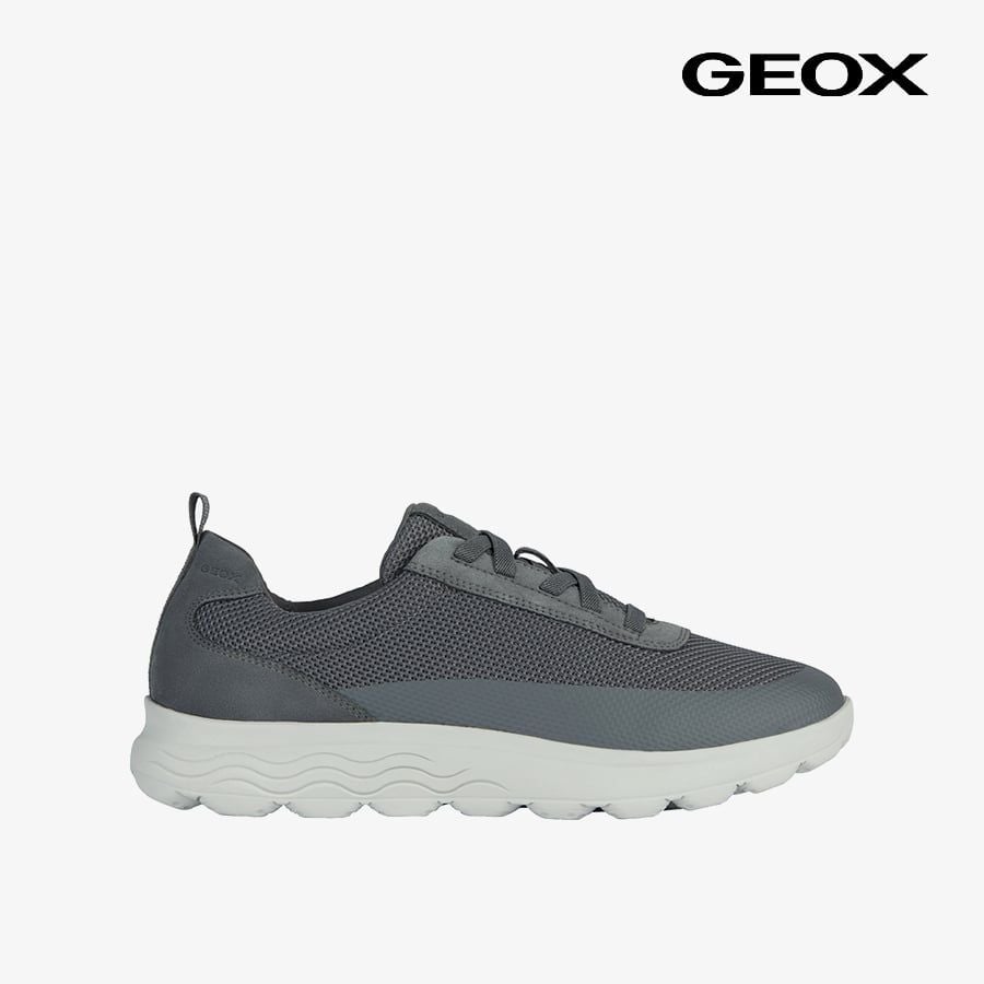  Giày Sneakers Nam GEOX U Spherica A RECYC.TEX+SUEDE 