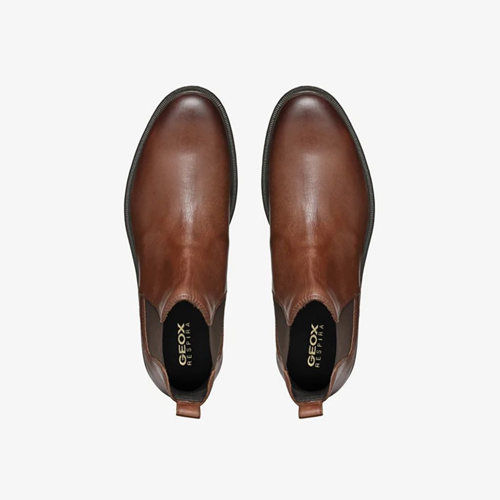  Giày Boots Nam GEOX U Terence D Print.Lea 