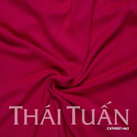 Vải Gấm Thêu Màu Đỏ Trơn Khổ 1m15 x 2m5 CKFN007462