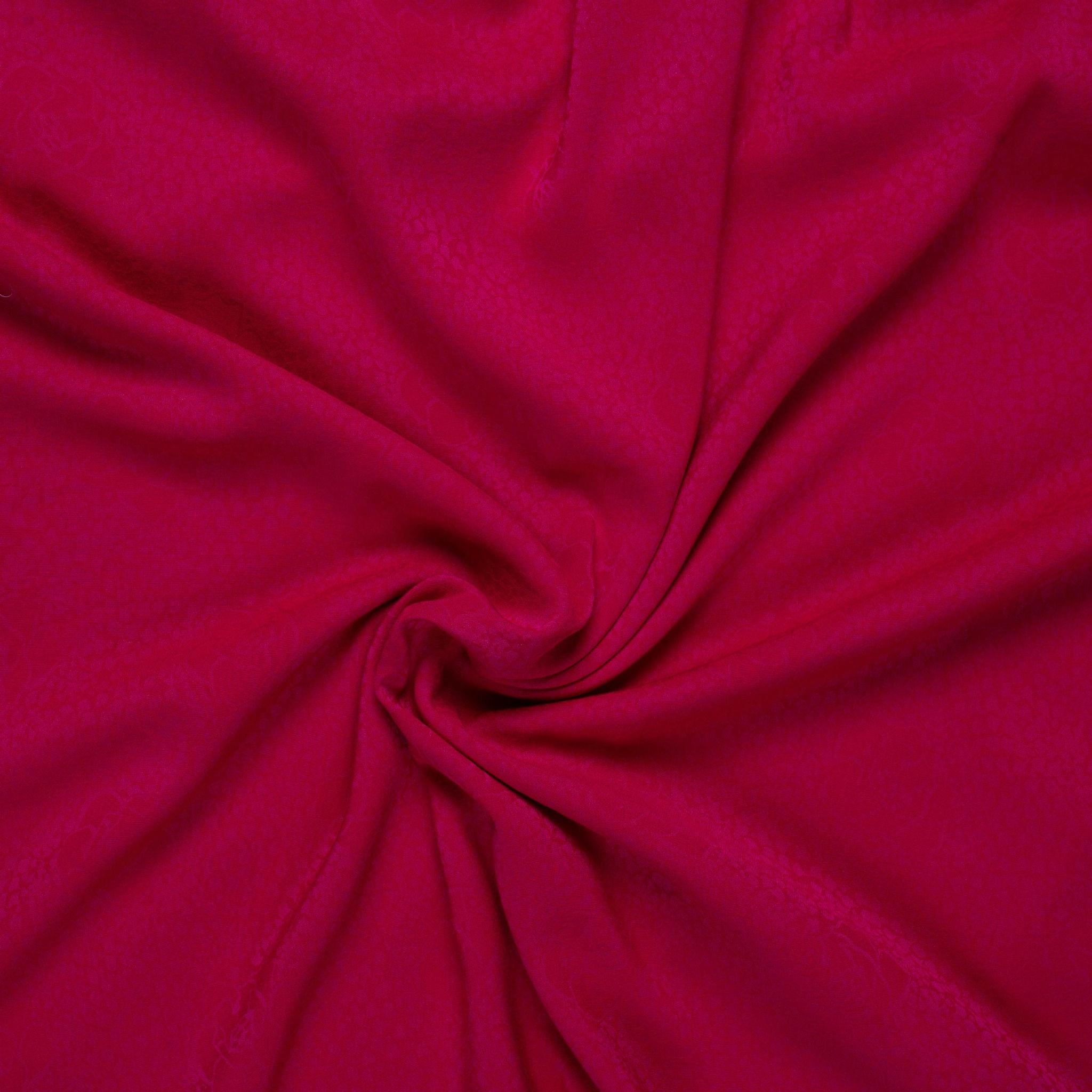 Vải Gấm Thêu Màu Đỏ Trơn Khổ 1m15 x 2m5 CKFN007462