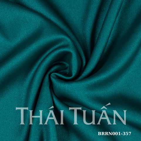 BRRN001357 Vải Trơn Diamond Màu Xanh Cổ Vịt  5.4 mét
