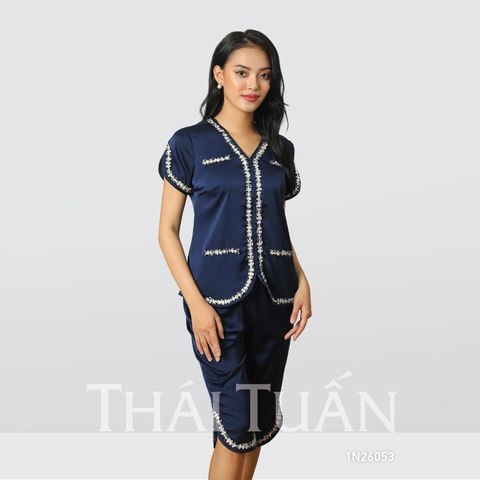 1N26X053 Đồ Bộ Lửng Tay Kiểu