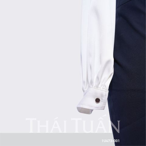 Áo Sơ Mi Nữ Thắt Nơ Màu Trắng 1U473001