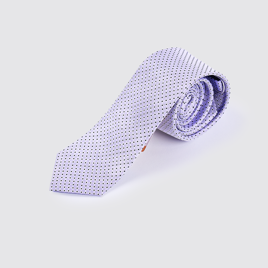 2C091C00R04 Cravat Họa Tiết Chấm Bi