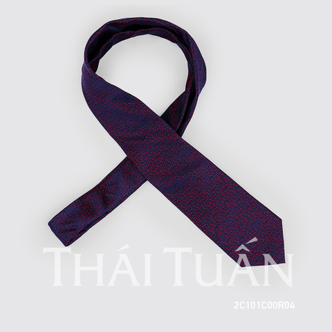 2C101C00R04 Cravat Họa Tiết Chấm Bi