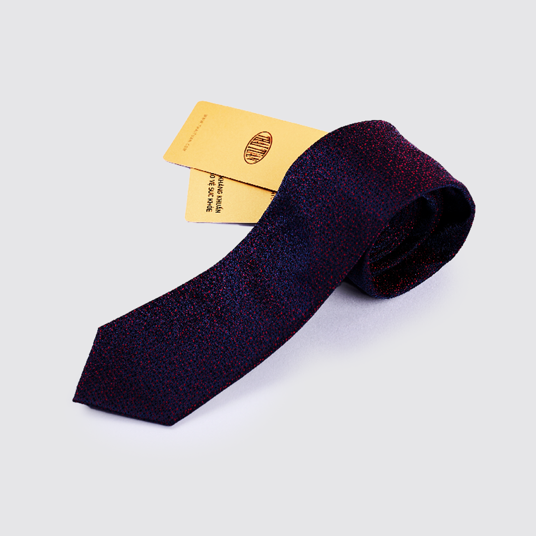 Cravat Họa Tiết Chấm Bi Màu Tím 2C101C00R04