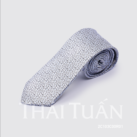 2C103C00R01 Cravat Họa Tiết Chấm Bi