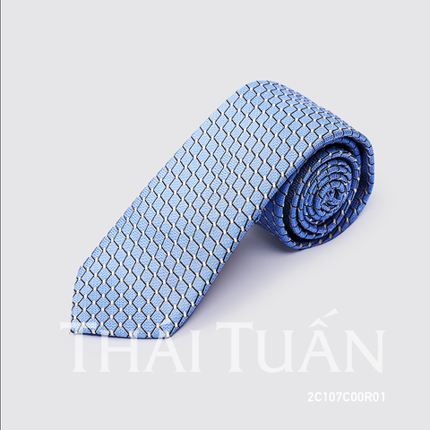 2C107C00R01 Cravat Họa Tiết Kẻ Ô