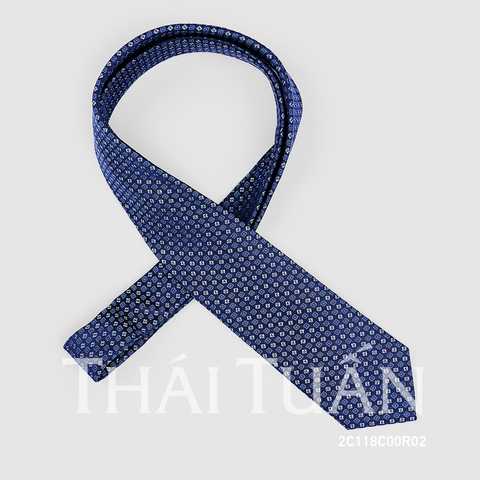 Cravat Hoa Văn Nhí Màu Xanh 2C118C00R02