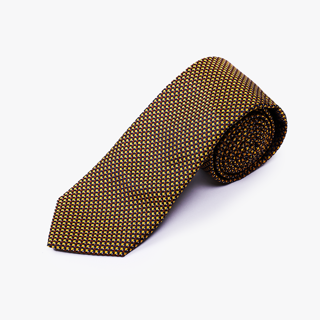 Cravat Hoa Văn Nhỏ Màu Vàng 2C119C00R08