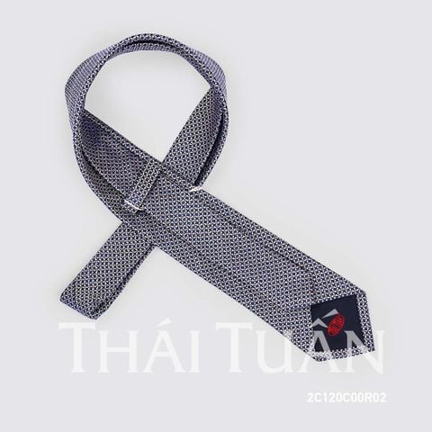 Cravat Hoa Văn Nhí Màu Xanh 2C120C00R02