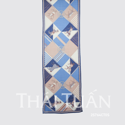 2S764CT0R Khăn Choàng Cao Cấp Họa Tiết (Nhiều Màu)