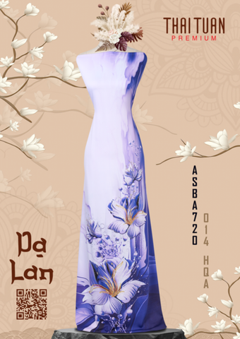 ASBA720014HQA Vải Áo Dài Kháng Khuẩn Hương Thơm Dạ Lan Cao Cấp Khổ 1m50 x Dài 2m3