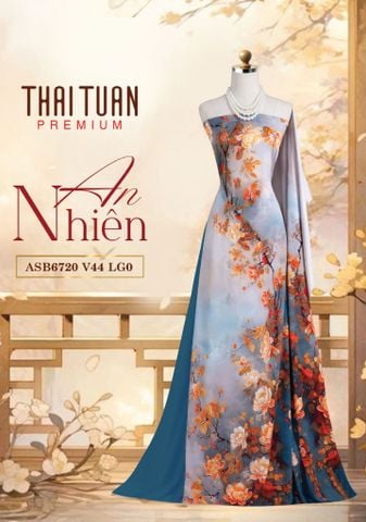 ASB6720V44LG0 Vải Áo Dài Satin Hương Thơm Kháng Khuẩn Khổ 1m50 x Dài 2m3
