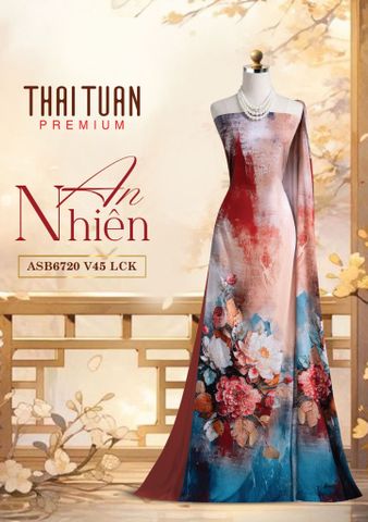 ASB6720V45LCK Vải Áo Dài Satin Hương Thơm Kháng Khuẩn Khổ 1m50 x Dài 2m3