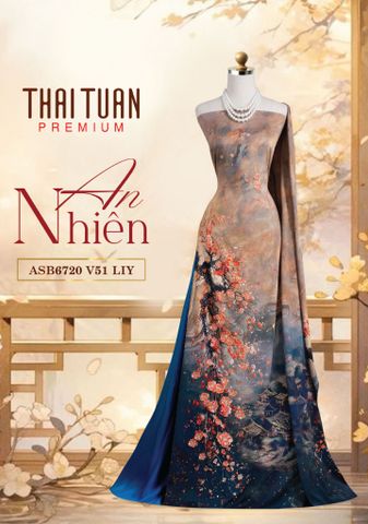 ASB6720V51LIY Vải Áo Dài Satin Hương Thơm Kháng Khuẩn Khổ 1m50 x Dài 2m3