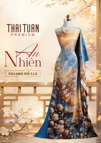 DKIA002078LLE Vải Áo Dài Kim Tuyến Premium Kháng Khuẩn Khổ 1m50 x Dài 2m3