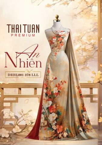 DRHL001378LLL Vải Áo Dài Kim Tuyến Premium Kháng Khuẩn Khổ 1m50 x Dài 2m3