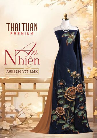 ASB6720V75LMK Vải Áo Dài Satin Hương Thơm Kháng Khuẩn Khổ 1m50 x Dài 2m3