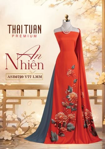 ASB6720V77LMM Vải Áo Dài Satin Hương Thơm Kháng Khuẩn Khổ 1m50 x Dài 2m3