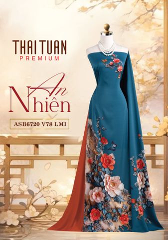 ASB6720V78LMI Vải Áo Dài Satin Hương Thơm Kháng Khuẩn Khổ 1m50 x Dài 2m3