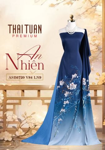 ASB6720V84LN9 Vải Áo Dài Satin Hương Thơm Kháng Khuẩn Khổ 1m50 x Dài 2m3