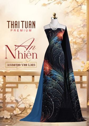 ASB6720V89LMS Vải Áo Dài Satin Hương Thơm Kháng Khuẩn Khổ 1m50 x Dài 2m3