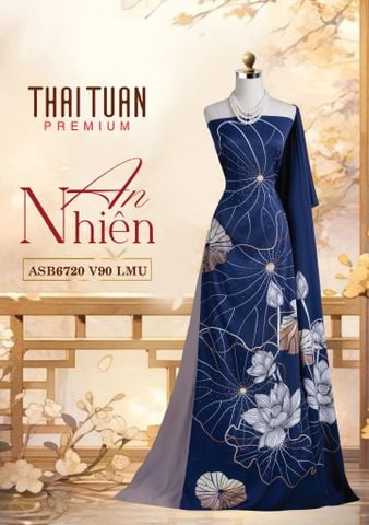 ASB6720V90LMU Vải Áo Dài Satin Hương Thơm Kháng Khuẩn Khổ 1m50 x Dài 2m3