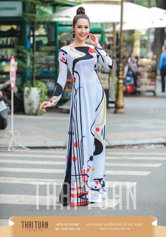 APTA132020B8F Vải Áo Dài Satin Premium Kháng Khuẩn Khổ 1m50 x Dài 2m3