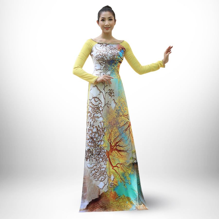 APTA132202BSA Vải Áo Dài Satin Premium Kháng Khuẩn Khổ 1m50 x Dài 2m3