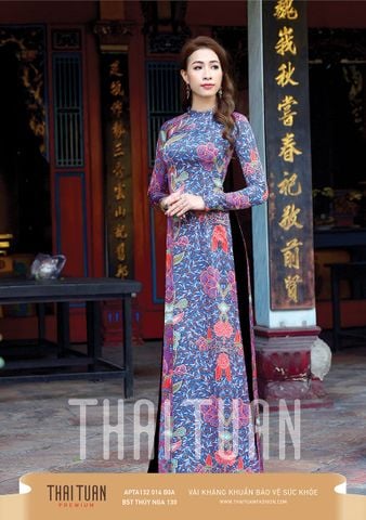 APTA132014B0A Vải Áo Dài Satin Premium Kháng Khuẩn Khổ 1m50 x Dài 2m3