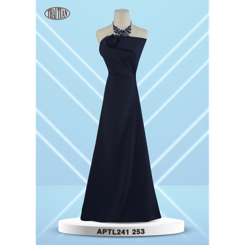 APTL241253 Crepe Nhung Màu Xanh Khổ 1m50