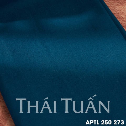 APTL250273 Vải Kaki Trơn Cao Cấp Màu Xanh Sáng Khổ 1m50 x Dài 1m3